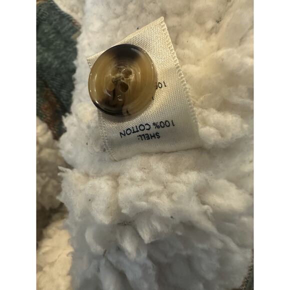 BKE Aztec Print Shacket Southwestern Shirt Jacket Sherpa Western Button Medium - Picture 8 of 11